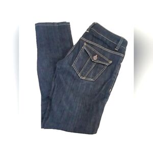 BURBERRY BRIT KENSINGTON DARK DENIM JEANS